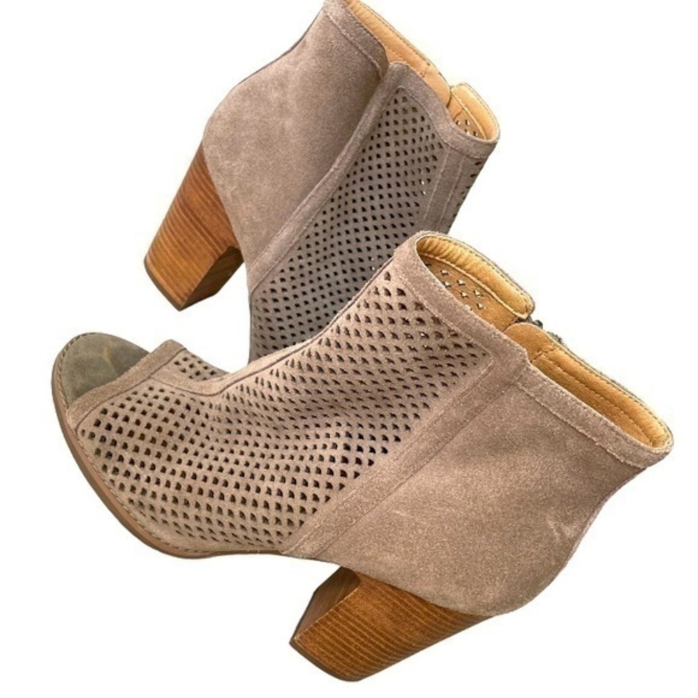 LUCKY BRAND | WOMENS LUCKY BRAND HEELED ANKLE BOOTS, SIZE 10M